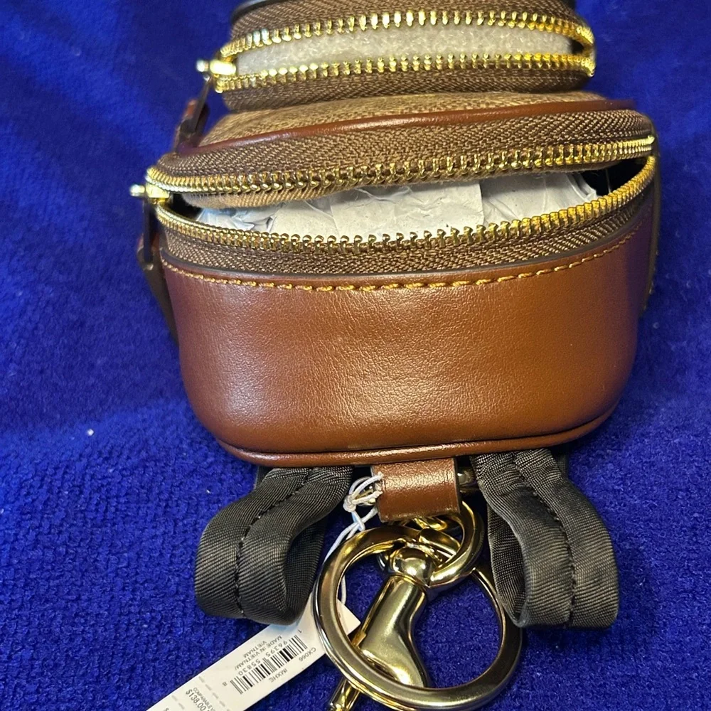 Coach Mini Backpack Keychain - Picture 7 of 10